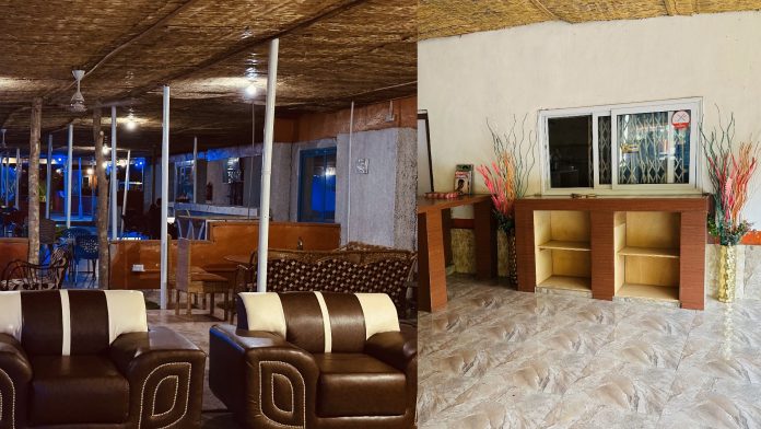 Reception area