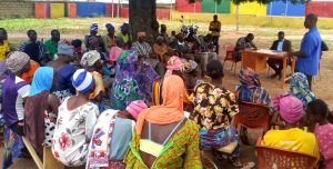 women group at the stakeholder engagement