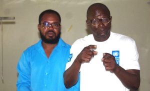 executive secretary of the upper west regional peace council Mr. Cliford A. Tampuori