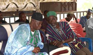 Kuoru Balugubanie Sakpara II encouraged the sub-chiefs to collaborate effectively