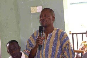Mr. Richmond Dombo, the acting registrar of the Bawisibelle traditional area