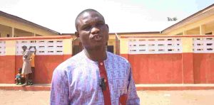 District Chief Executive (DCE), Hon. Adamu Shaibu