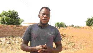 Tinso Noah, a native of Penitobo and student at the University of Business and Integrated Development Studies (SDD UBIDS)