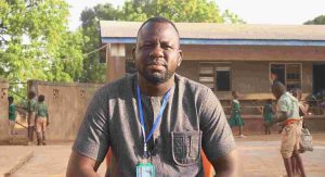 Head Teacher, Mr. Maleek Yakubu, St. John Primary “A” School