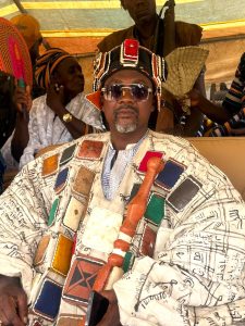 Kuoro Adikibe Dagbasi Basuglo Sampou III as the new chief for Funsi paramountcy