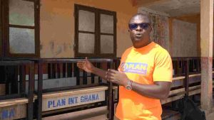 Mr. Kamaldeen Iddrisu, Program Coordinator for Plan International Ghana