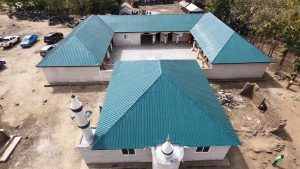 Six unit classroom block at Chawulifali community